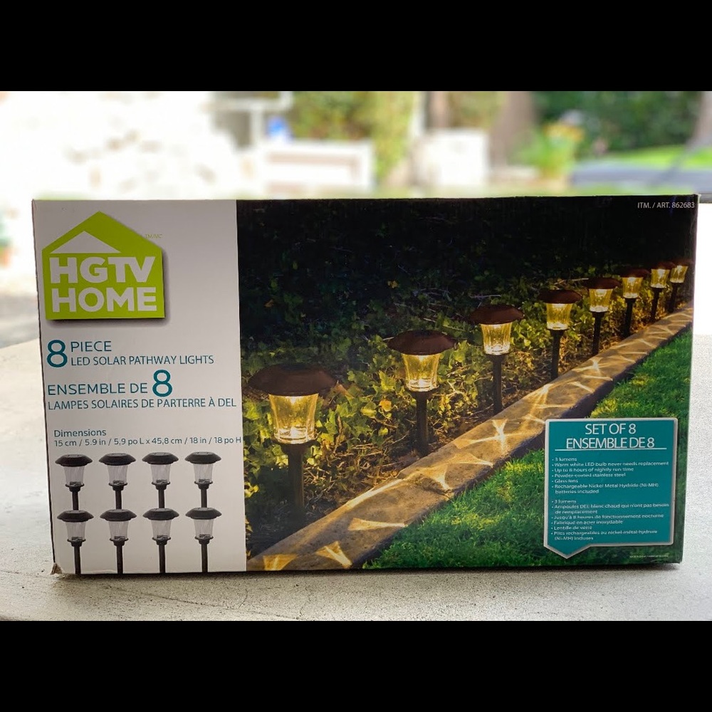 HGTV Home Solar Exterior Lights